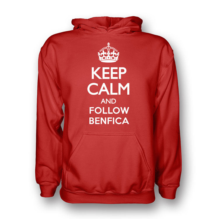 Keep Calm And Follow Benfica Hoody (red) - Kids_0