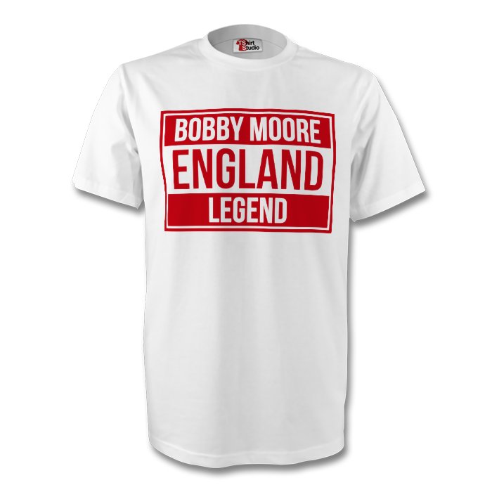 Bobby Moore England Legend Tee (white) - Kids_0