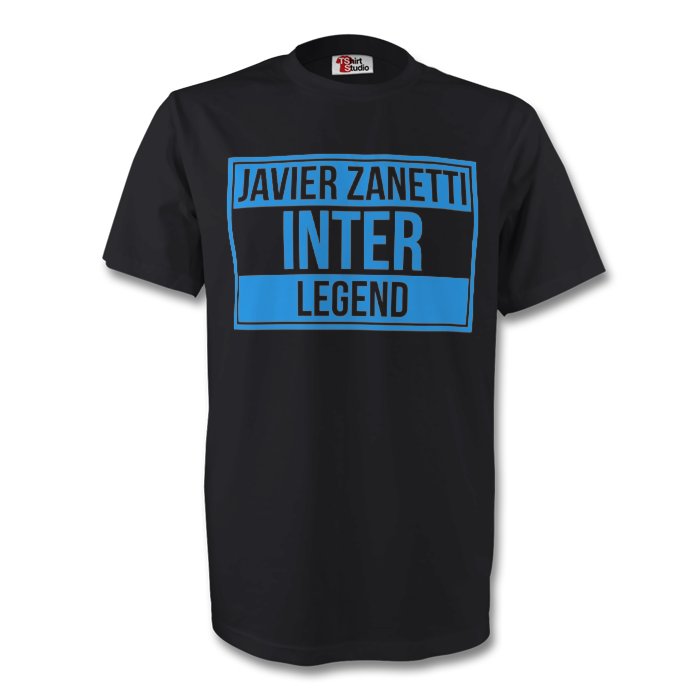 Javier Zanetti Inter Milan Legend Tee (black)_0