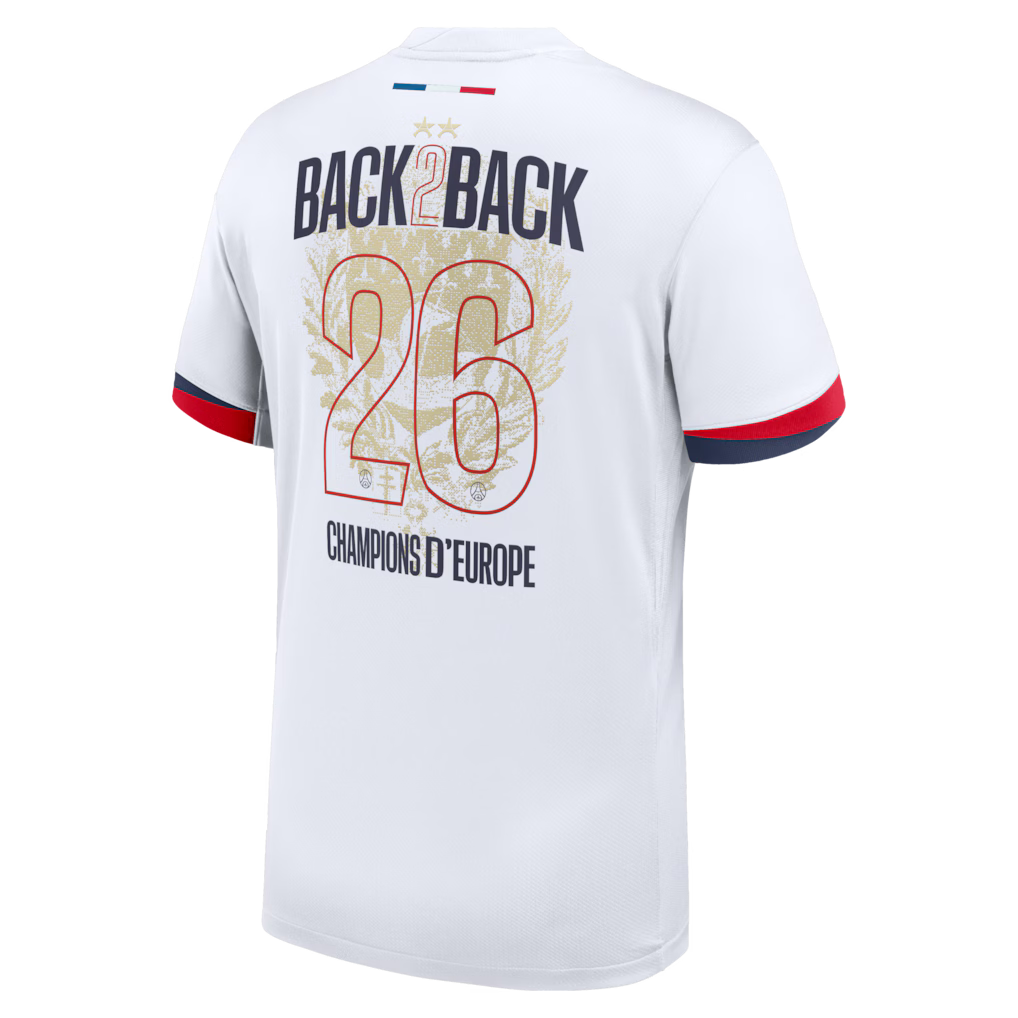 Camiseta de Jugador Visitante Paris Saint-Germain (PSG) 2025/26 CAMPEONES 2 ESTRELLAS