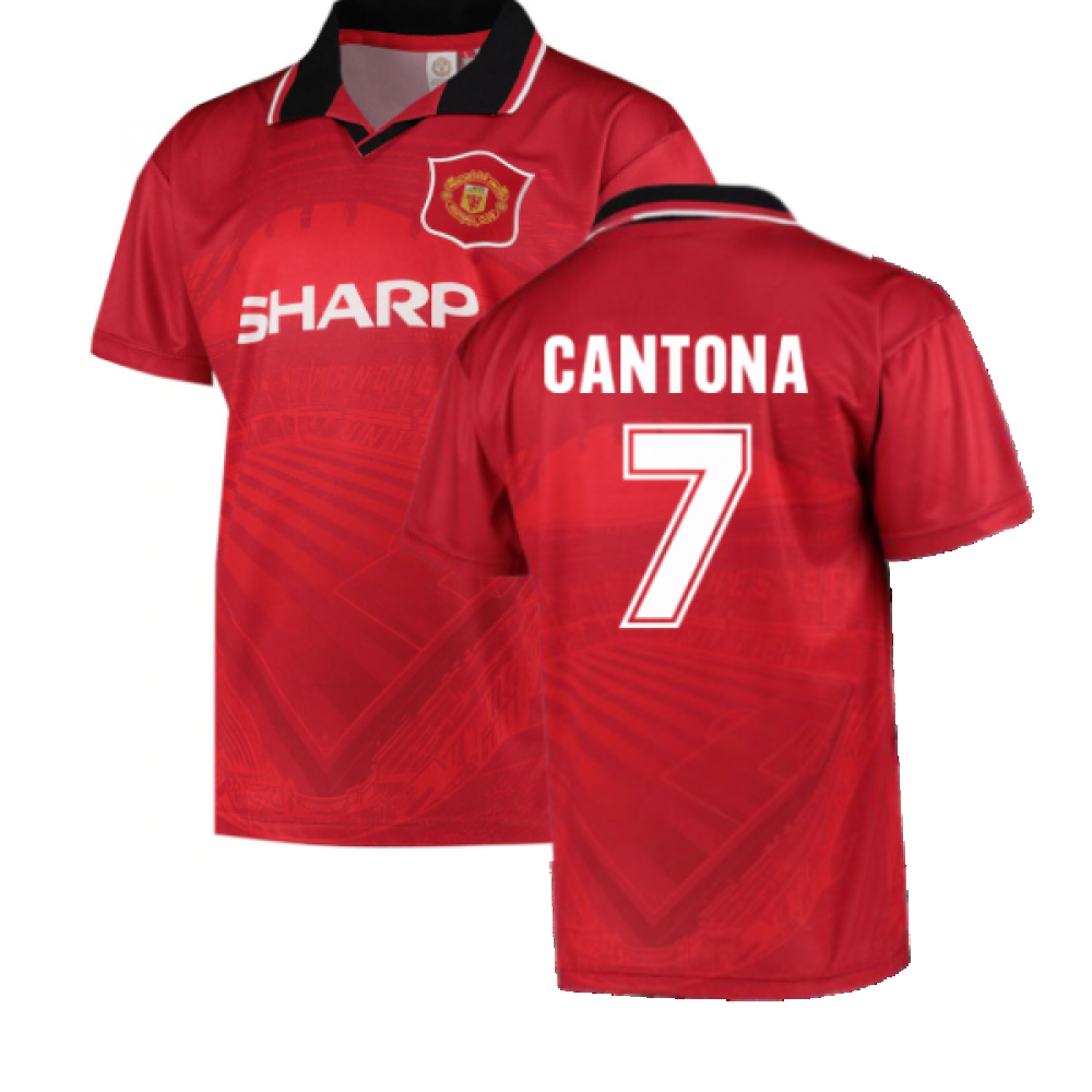 1996 Manchester United Home Football Shirt (CANTONA 7)_0