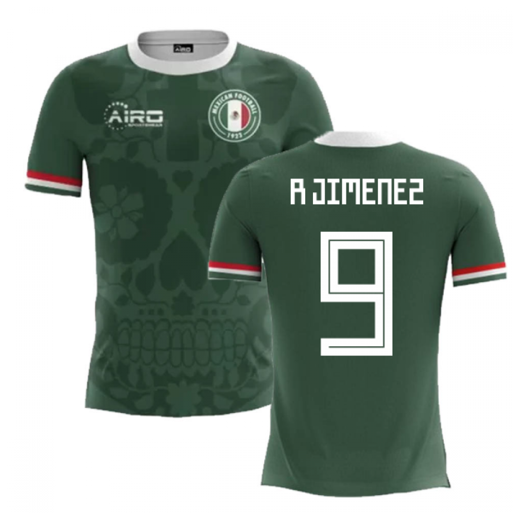 2023-2024 Mexico Home Concept Football Shirt (R Jimenez 9)_0
