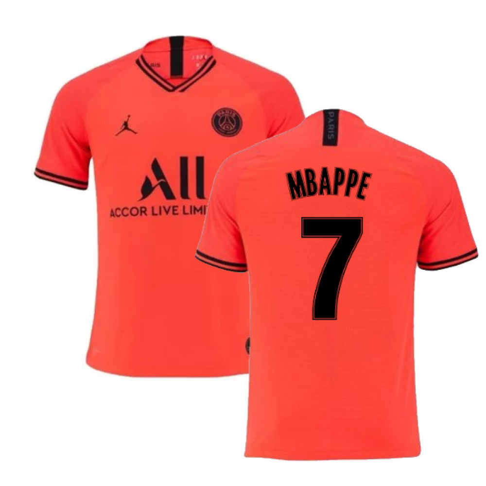 2019-2020 PSG Jordan Away Shirt (MBAPPE 7)_0