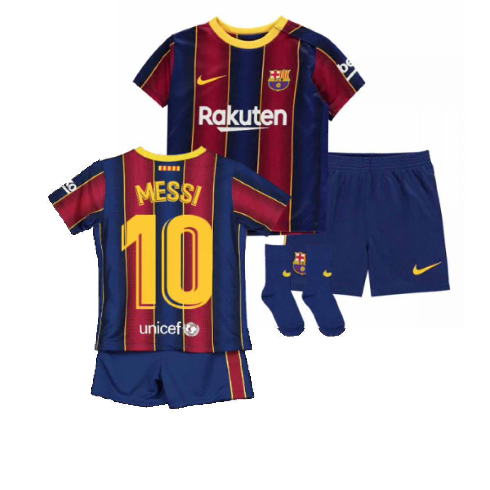 2020-2021 Barcelona Home Nike Baby Kit (MESSI 10)_0