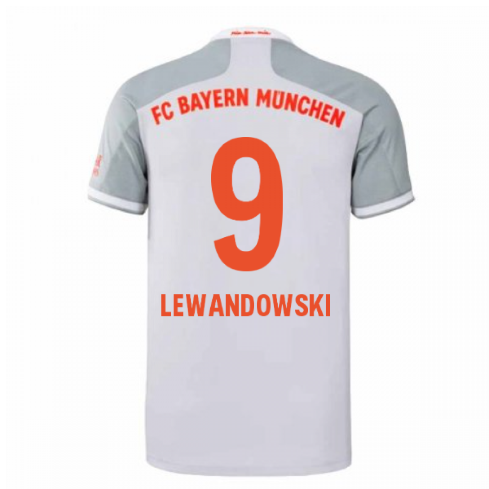 2020-2021 Bayern Munich Adidas Away Football Shirt (LEWANDOWSKI 9)_0