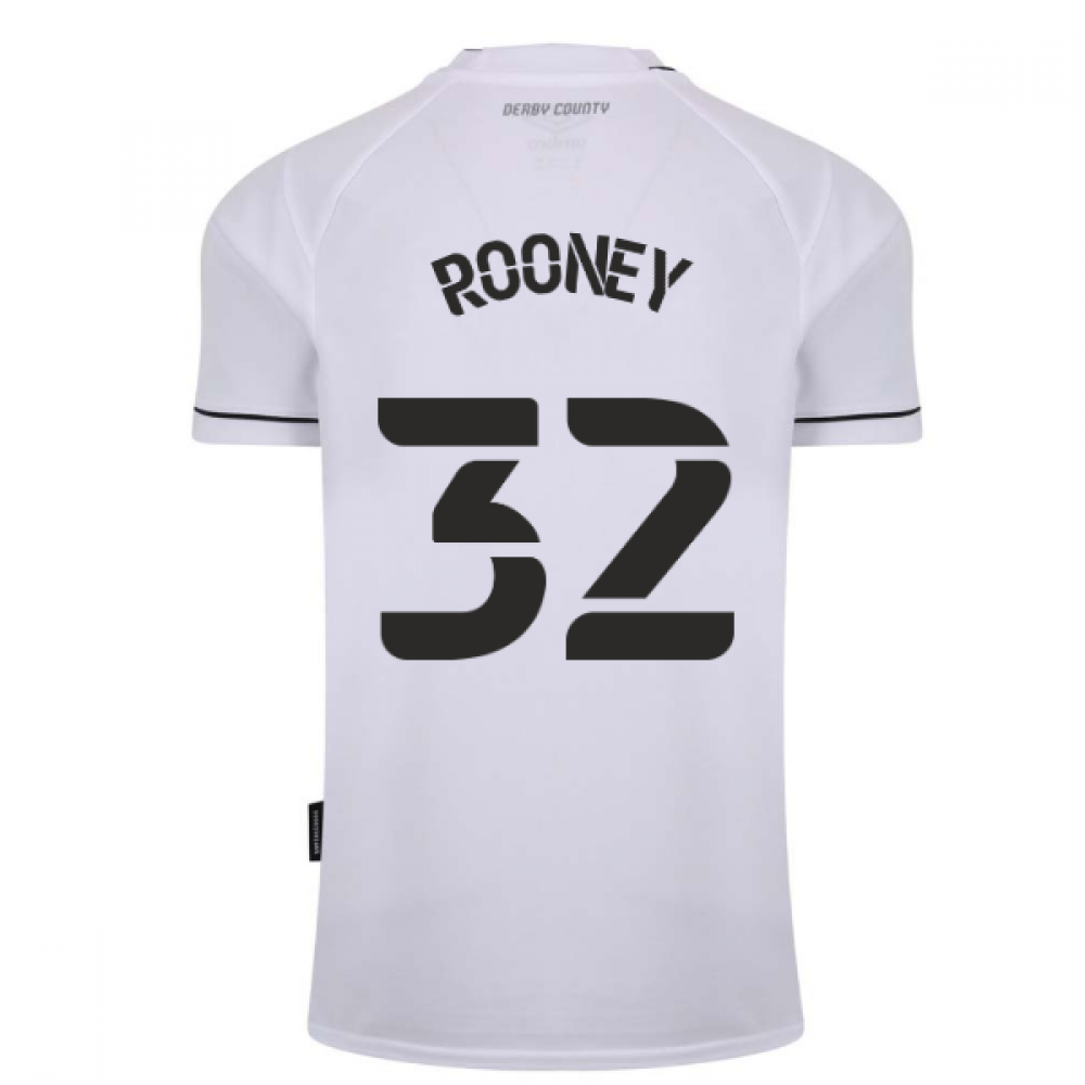 2020-2021 Derby County Home Football Shirt (ROONEY 32)_0
