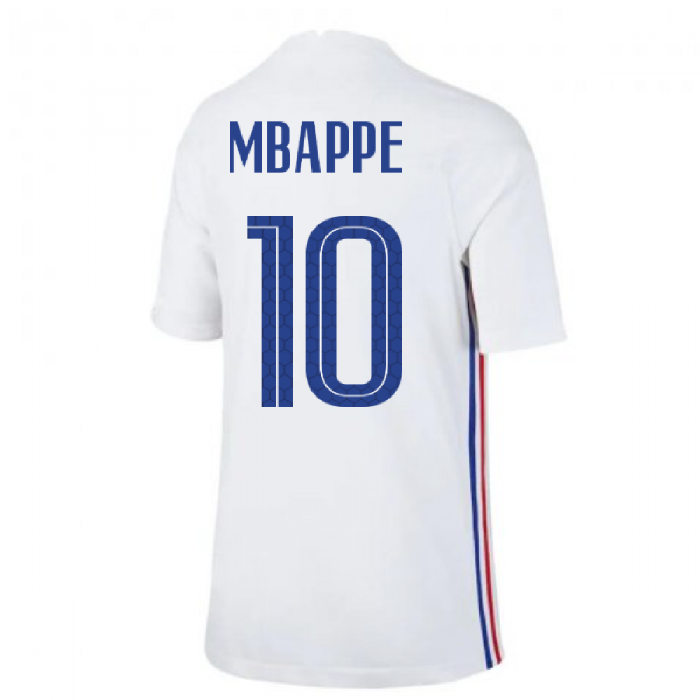 2020-2021 France Away Nike Football Shirt (Kids) (MBAPPE 10)_0