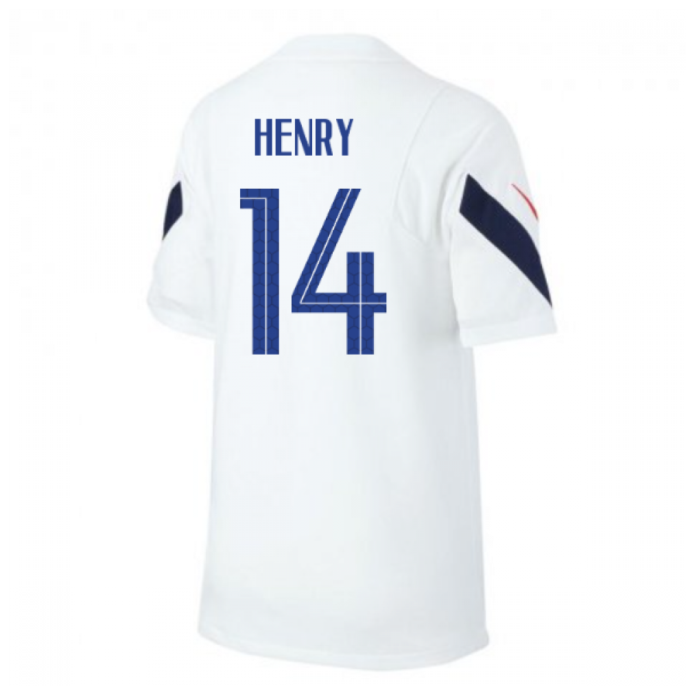 2020-2021 France Nike Training Shirt (White) (HENRY 14)_0