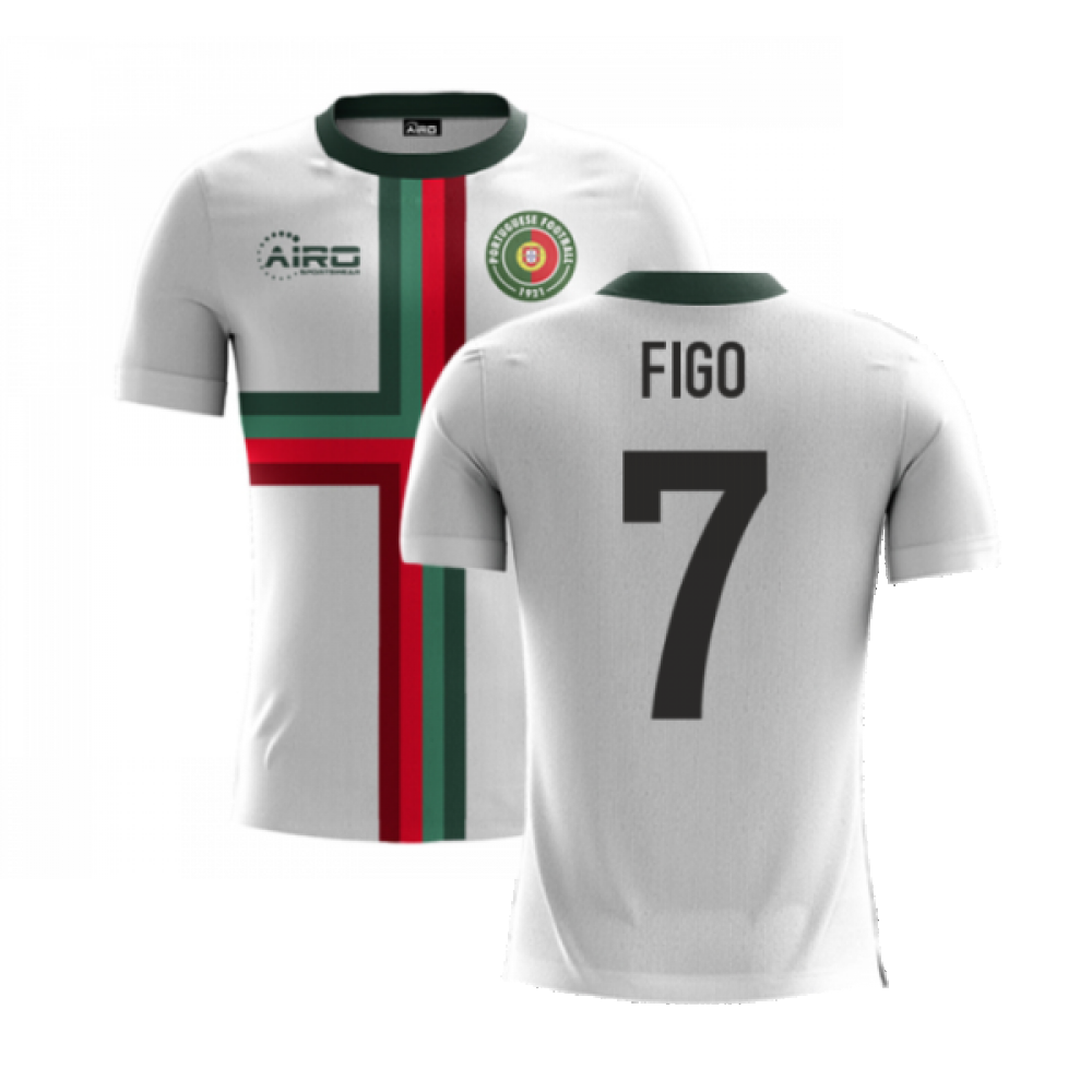 2023-2024 Portugal Airo Concept Away Shirt (Figo 7)_0