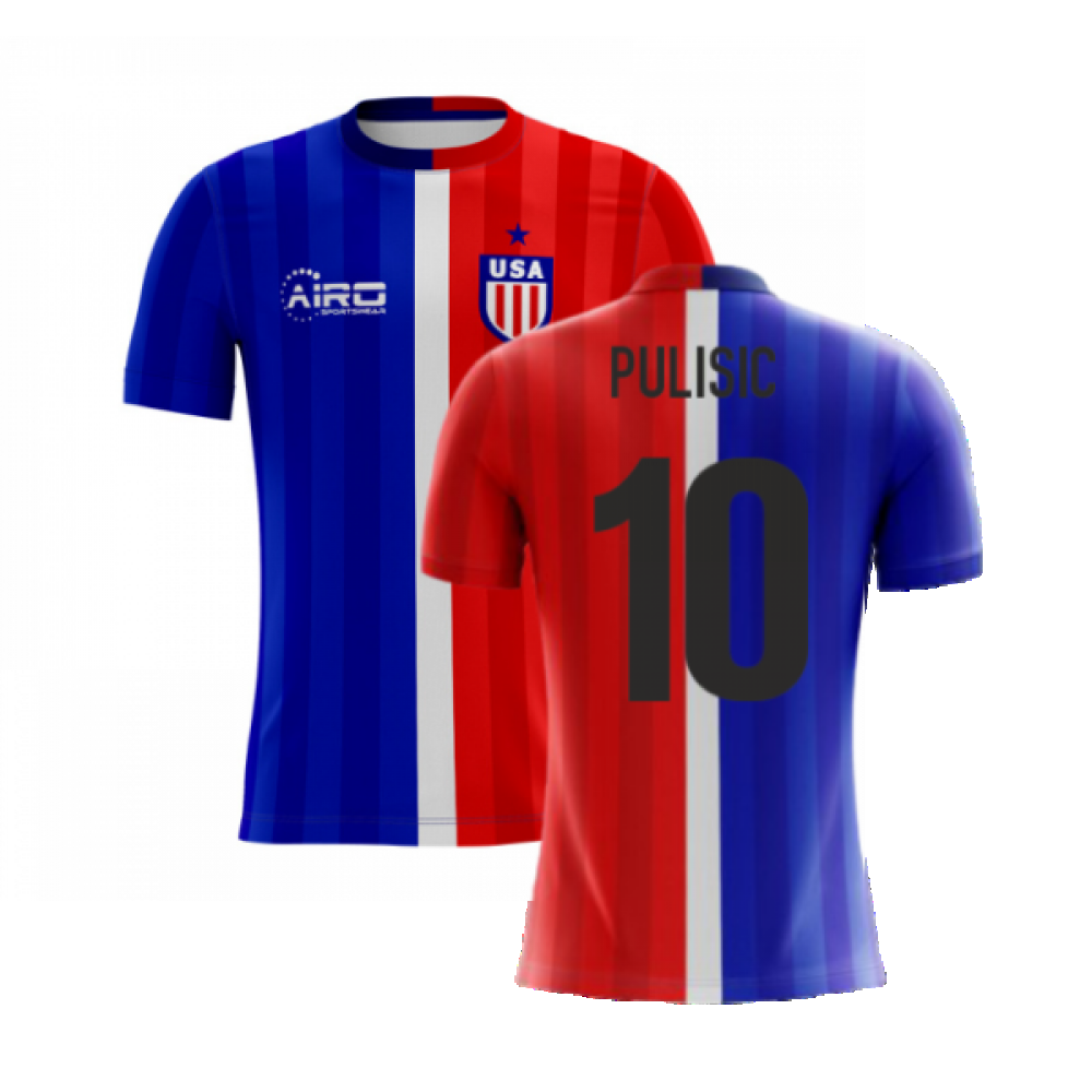 2023-2024 USA Airo Concept Away Shirt (Pulisic 10) - Kids_0