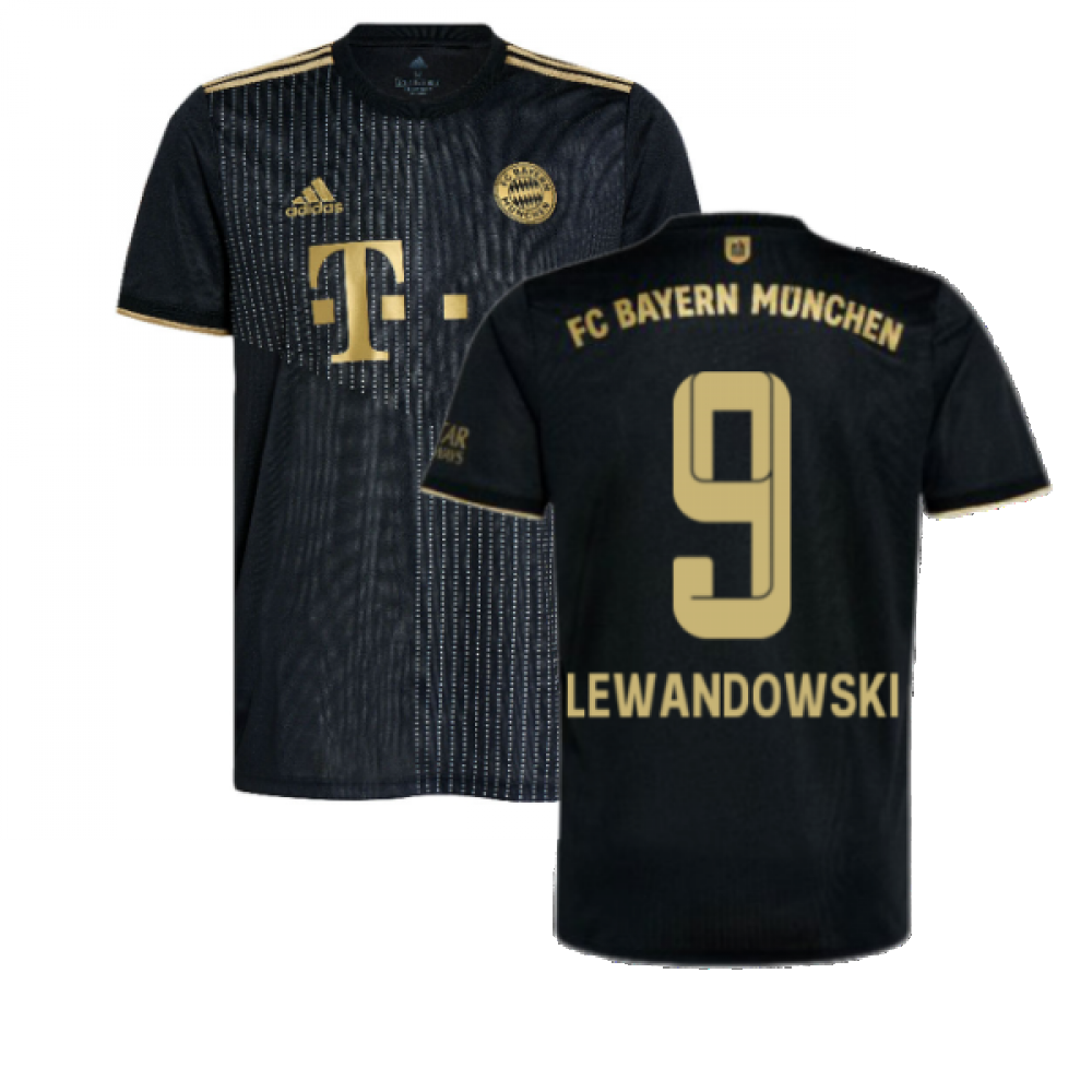 2021-2022 Bayern Munich Away Shirt (Kids) (LEWANDOWSKI 9)_0