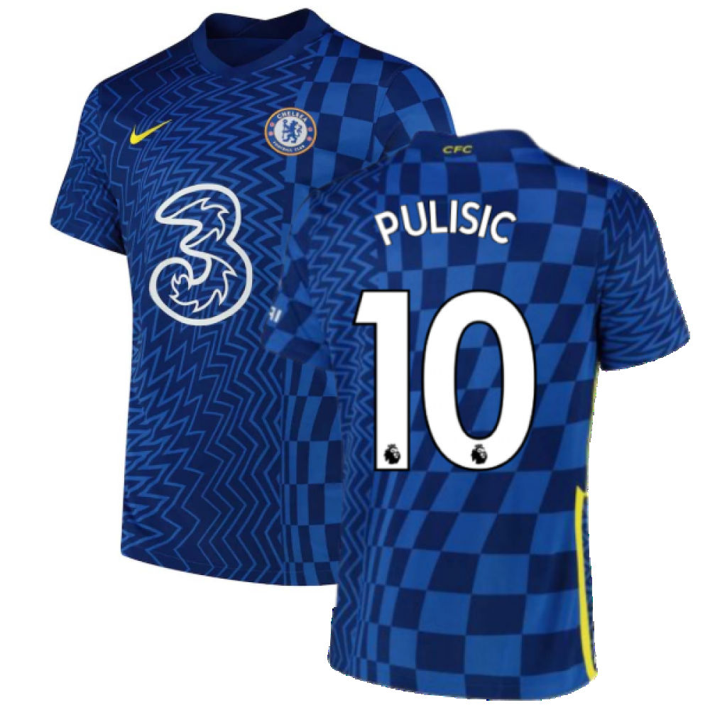 2021-2022 Chelsea Home Shirt (Kids) (PULISIC 10)_0