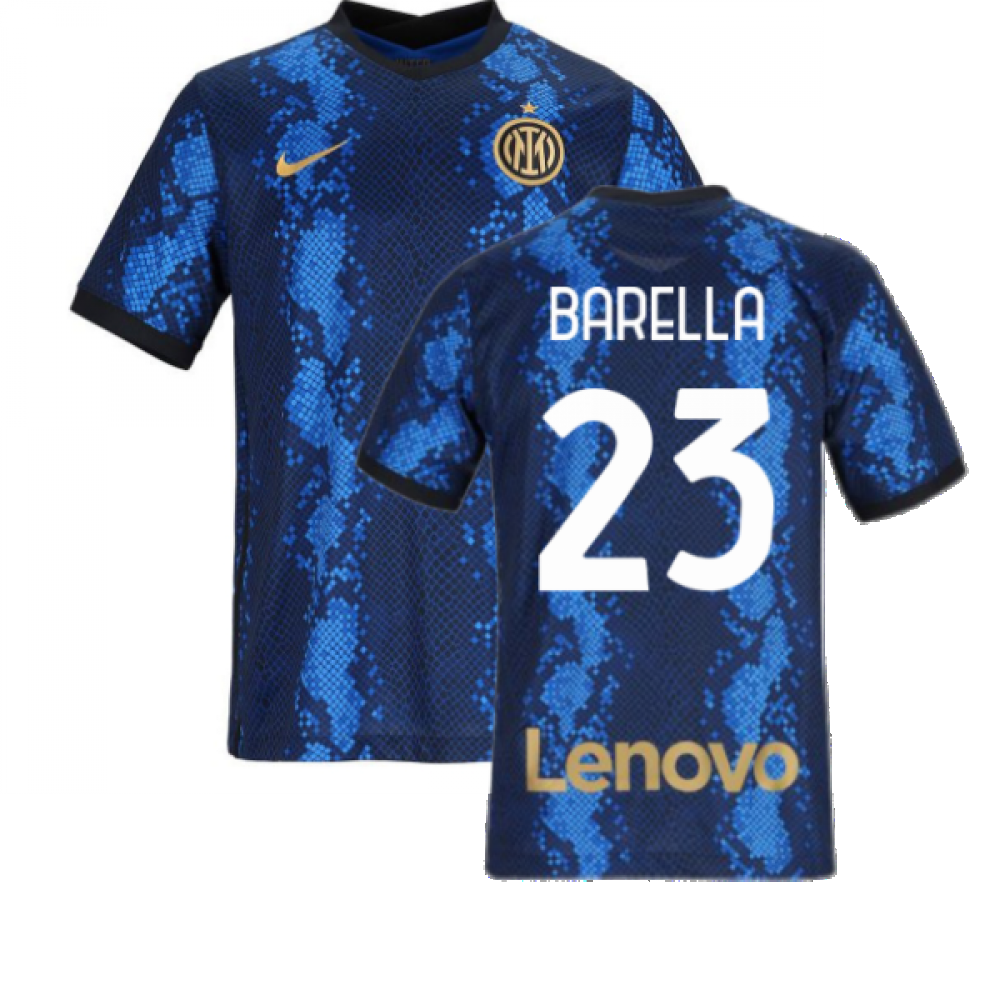 2021-2022 Inter Milan Home Shirt (Kids) (BARELLA 23)_0