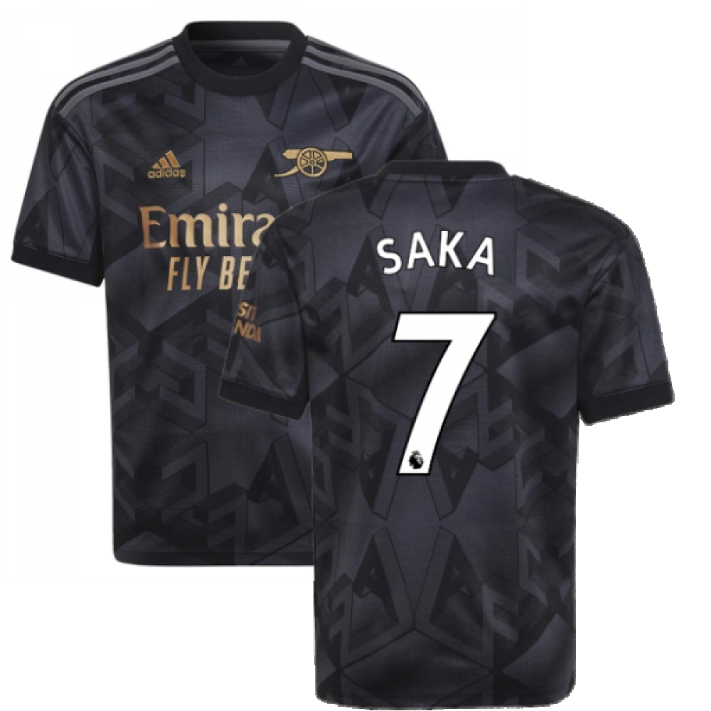 2022-2023 Arsenal Away Shirt (Kids) (SAKA 7)_0