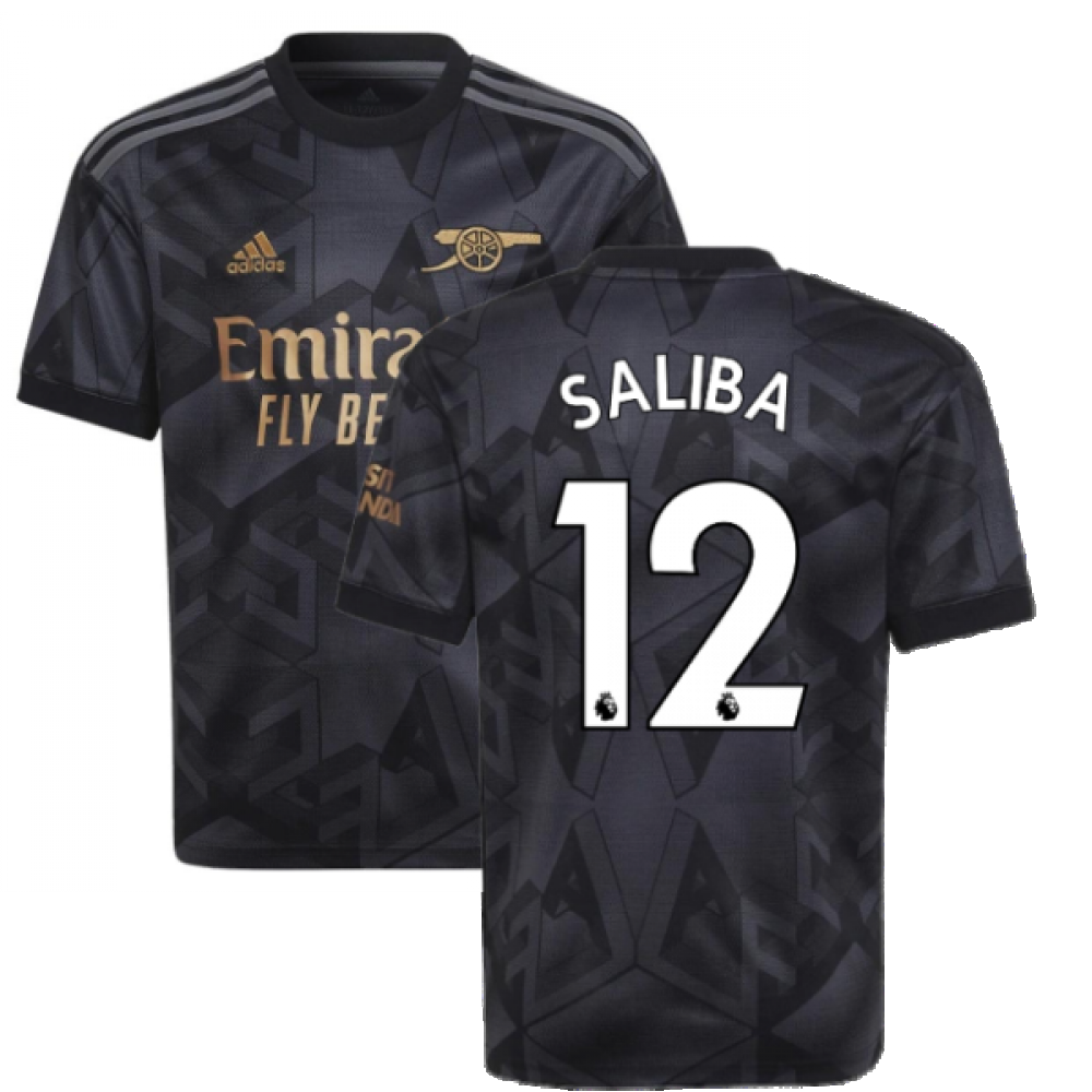 2022-2023 Arsenal Away Shirt (Kids) (SALIBA 12)_0
