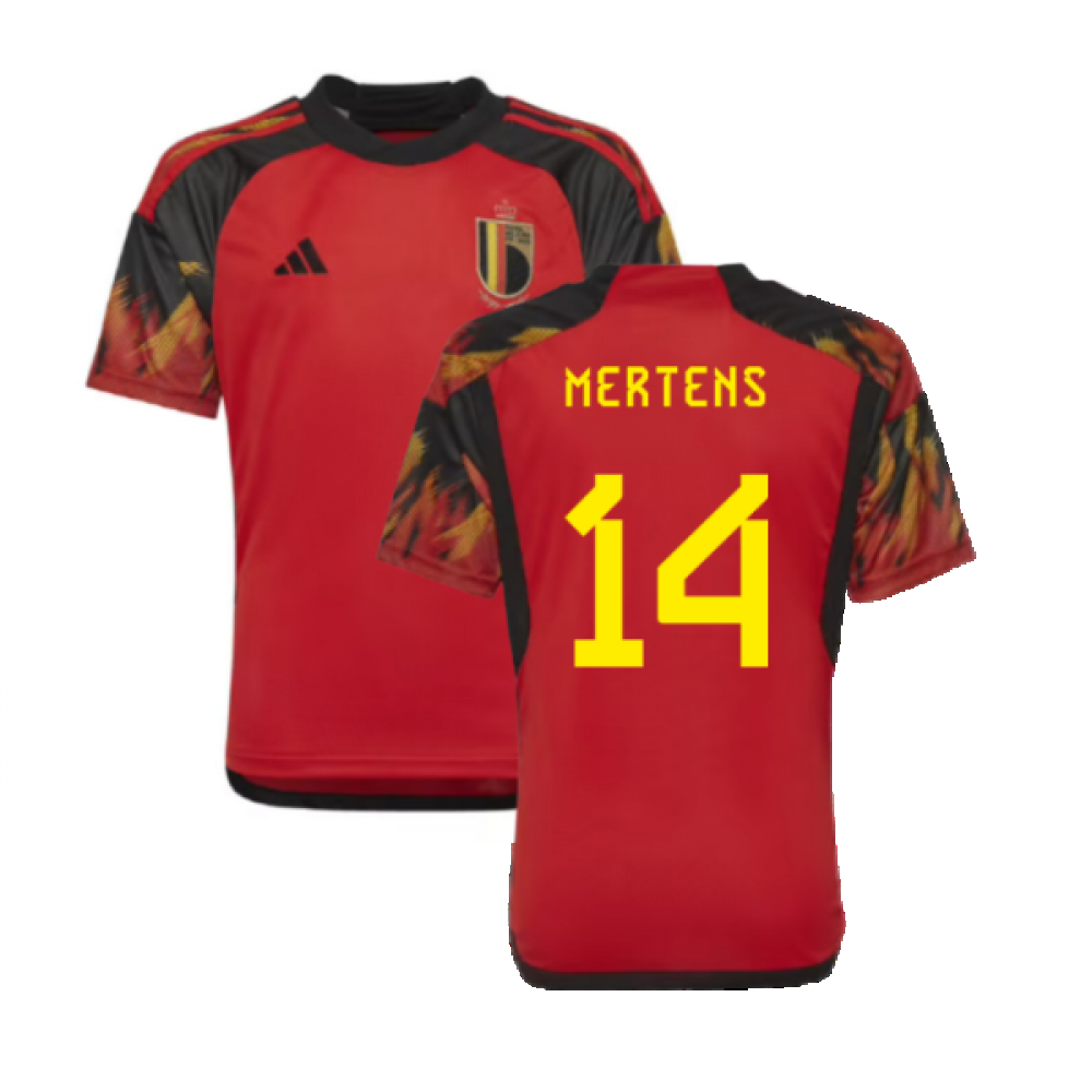 2022-2023 Belgium Home Shirt (Kids) (Mertens 14)_0
