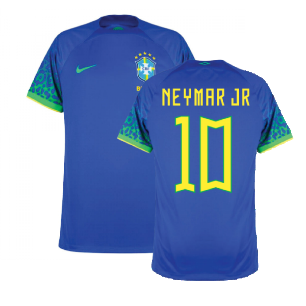 2022-2023 Brazil Away Shirt (NEYMAR JR 10)_0