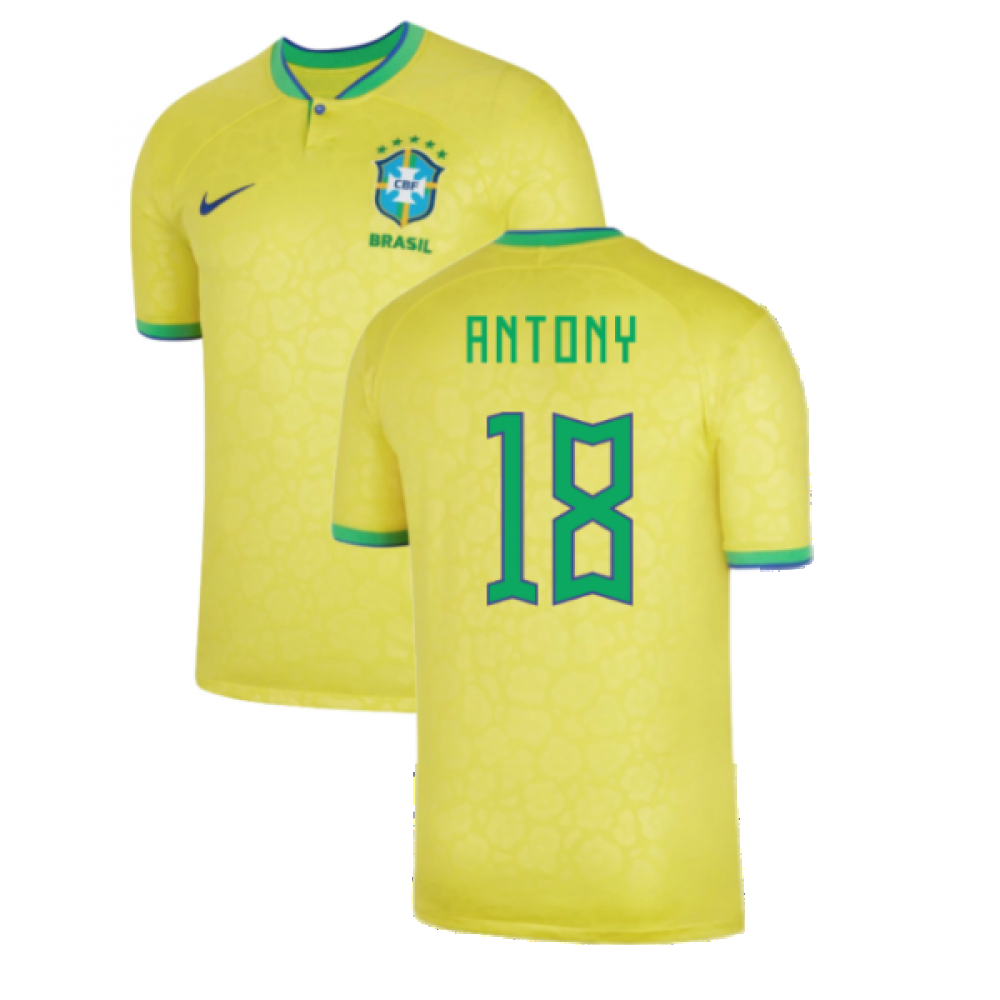 2022-2023 Brazil Home Shirt (ANTONY 18)_0