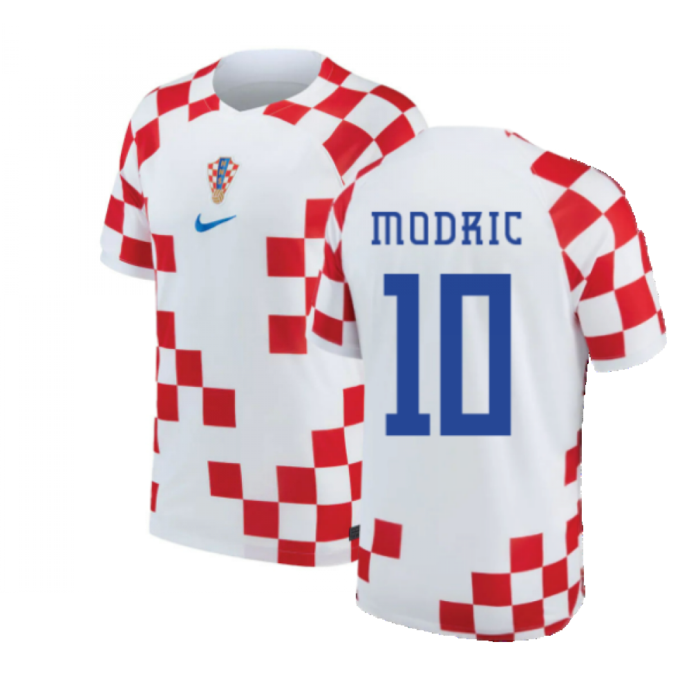 2022-2023 Croatia Home Shirt (MODRIC 10)_0