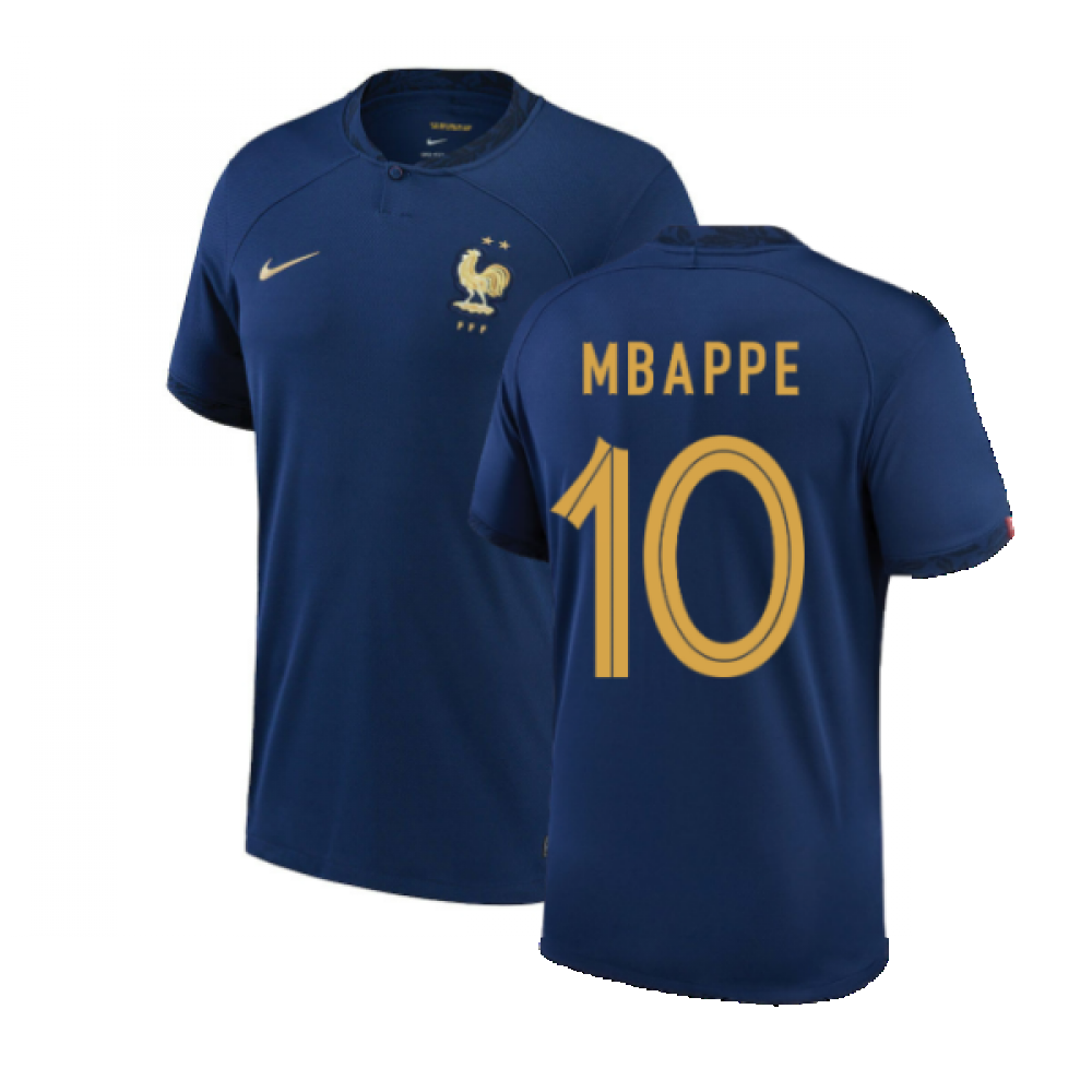 2022-2023 France Home Shirt (MBAPPE 10)_0