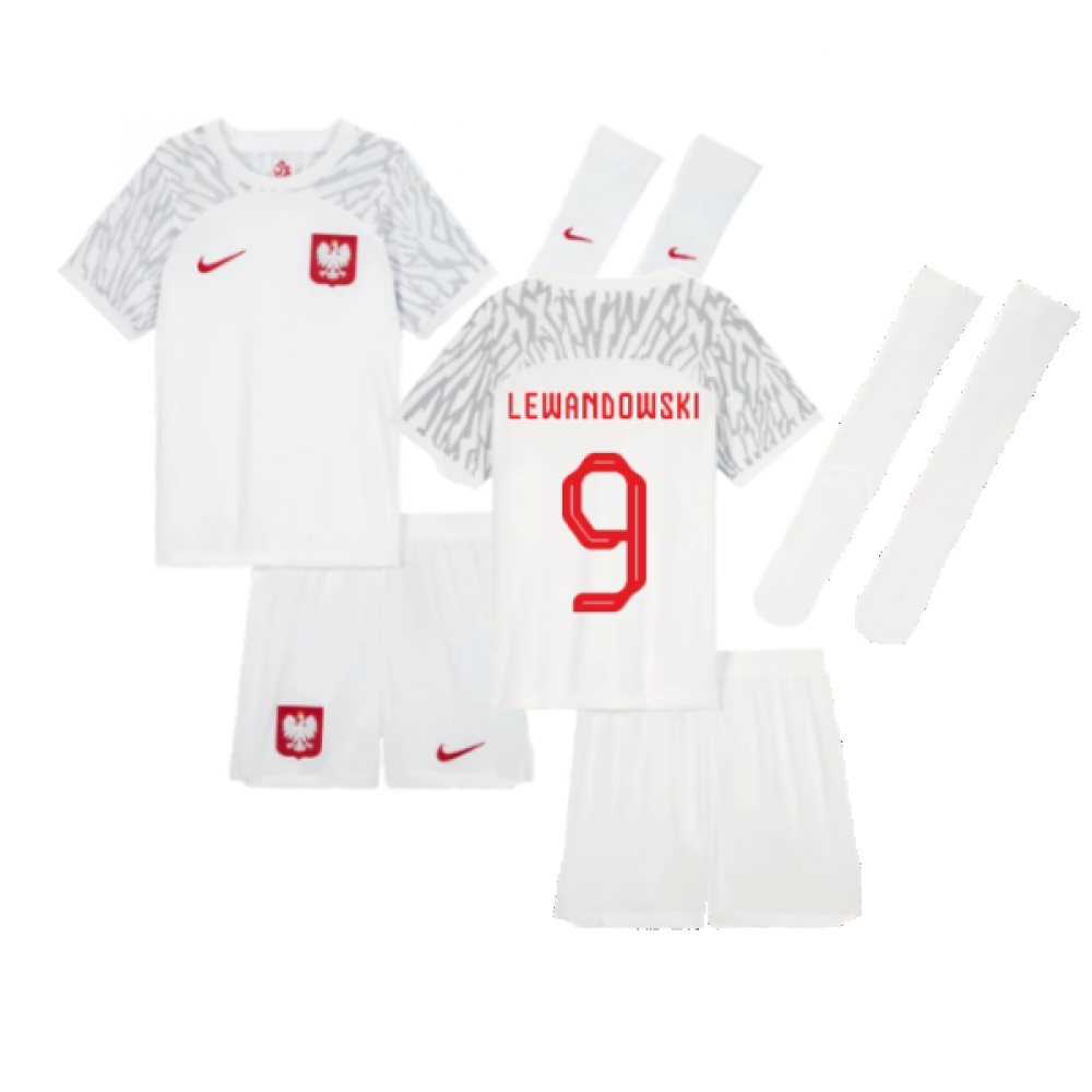 2022-2023 Poland Home Mini Kit (Lewandowski 9)_0