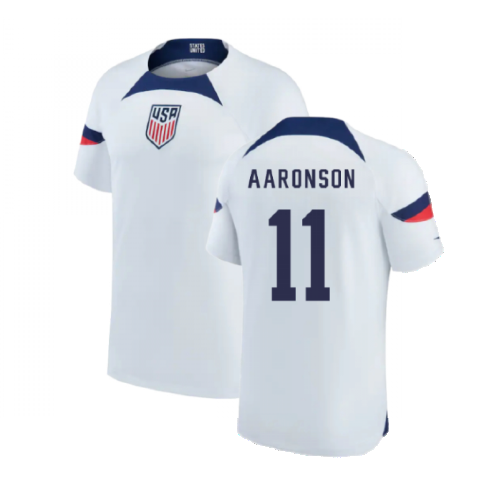 2022-2023 USA Home Shirt (Kids) (AARONSON 11)_0