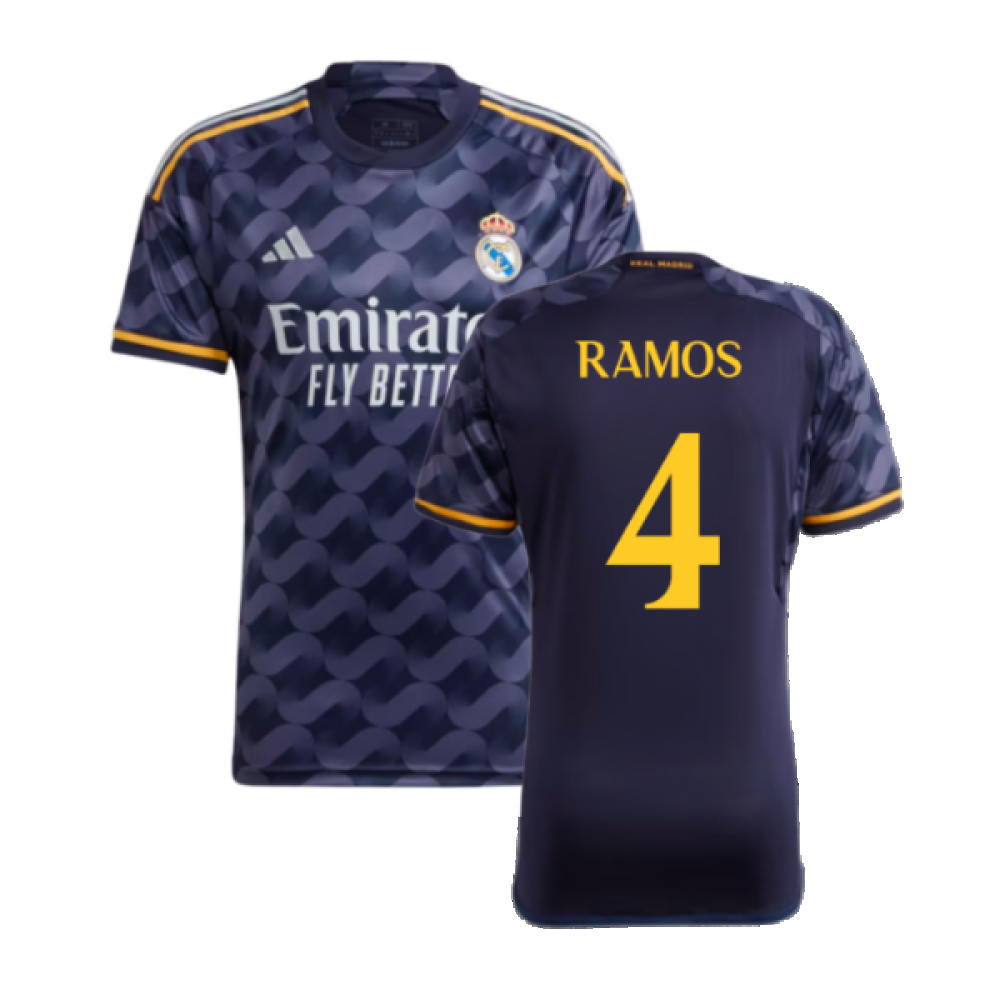 2023-2024 Real Madrid Away Shirt (Sergio Ramos 4)_0