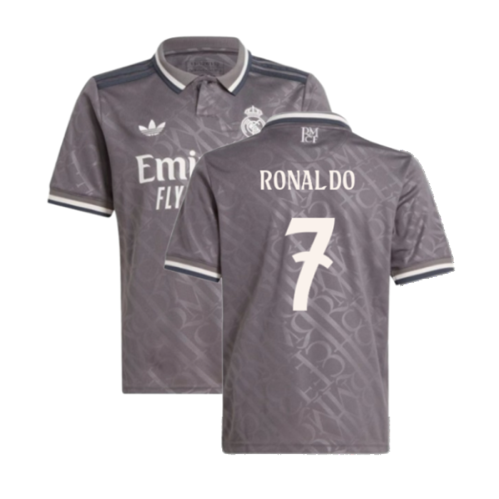 2024-2025 Real Madrid Third Shirt (Kids) (Ronaldo 7)_0
