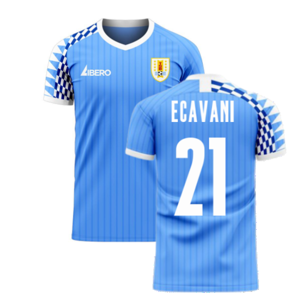 Uruguay 2023-2024 Home Concept Football Kit (Libero) (E CAVANI 21)_0