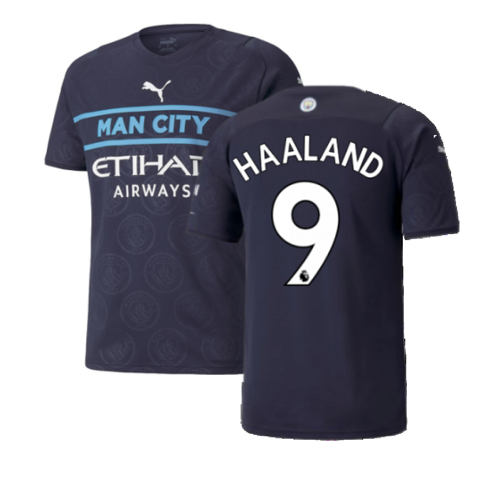 2021-2022 Man City Third Shirt (HAALAND 9)_0