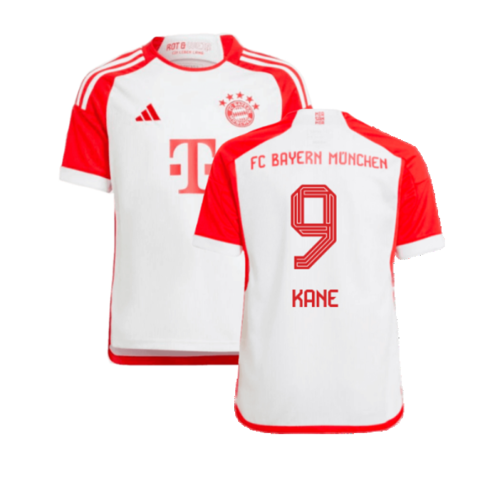 2023-2024 Bayern Munich Home Shirt (Kids) (Kane 9)_0