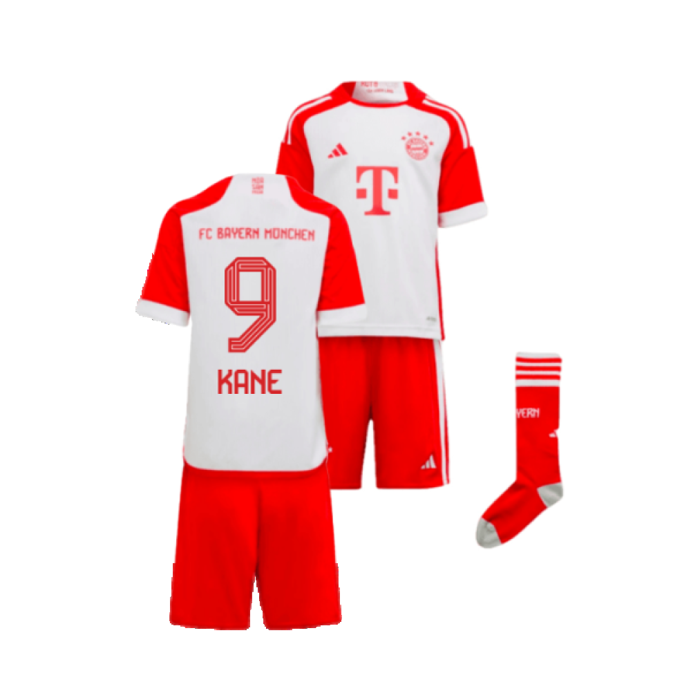 2023-2024 Bayern Munich Home Mini Kit (Kane 9)_0