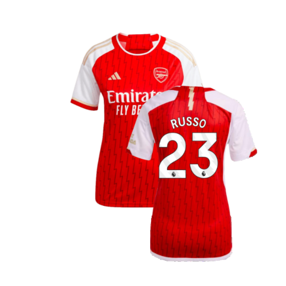 2023-2024 Arsenal Home Shirt (Ladies) (Russo 23)_0