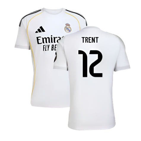 Real Madrid 2025/26 Trent 12 Home Jersey