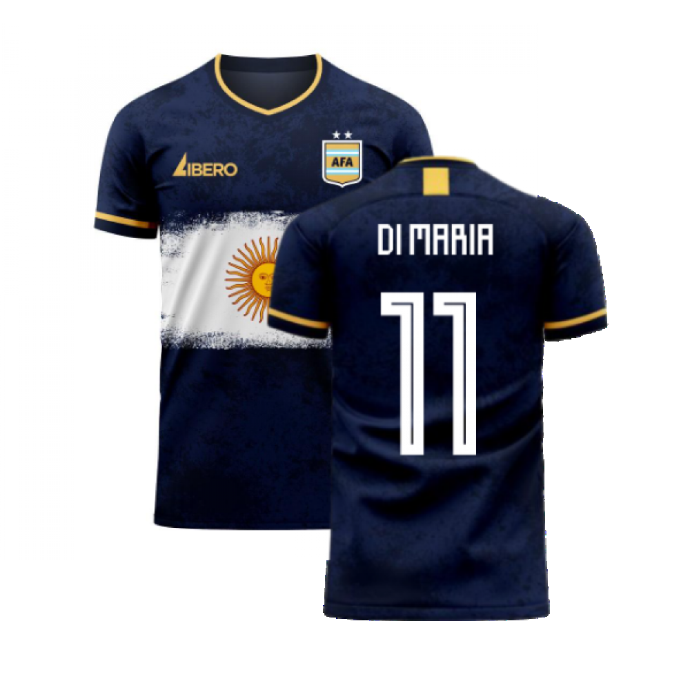 Argentina 2023-2024 Away Concept Football Kit (Libero) (DI MARIA 11)_0