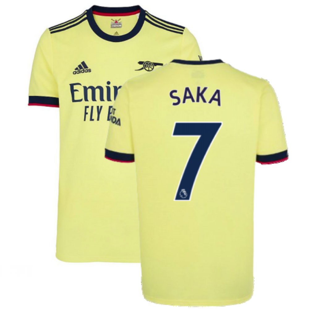 Arsenal 2021-2022 Away Shirt (SAKA 7)_0