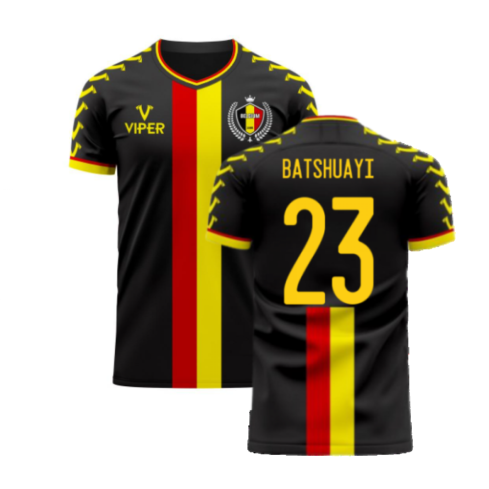 Belgium 2023-2024 Away Concept Football Kit (Viper) (BATSHUAYI 23)_0