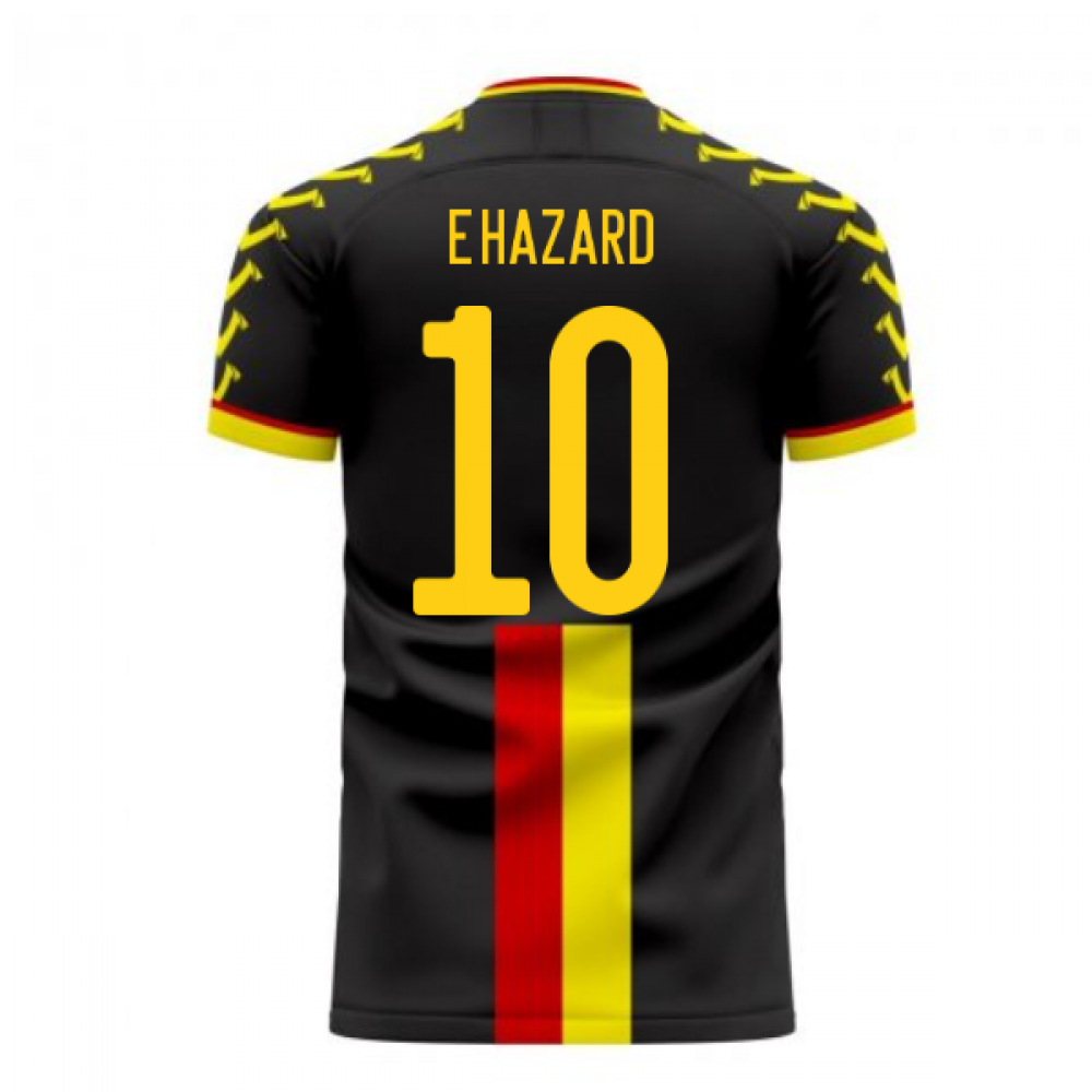 Belgium 2023-2024 Away Concept Football Kit (Viper) (E.HAZARD 10)_0