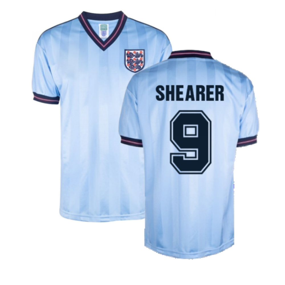 England 1986 World Cup Finals Third Shirt (SHEARER 9)_0