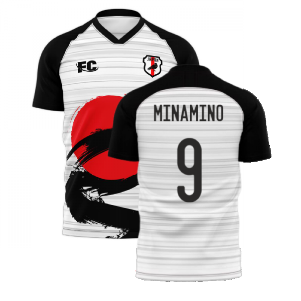 Japan 2021-2022 Away Concept Football Kit (Fans Culture) (MINAMINO 9)_0