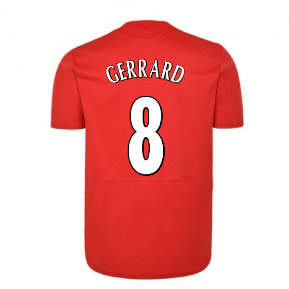 Liverpool FC 2005 Champions League Final Shirt (GERRARD 8)_0