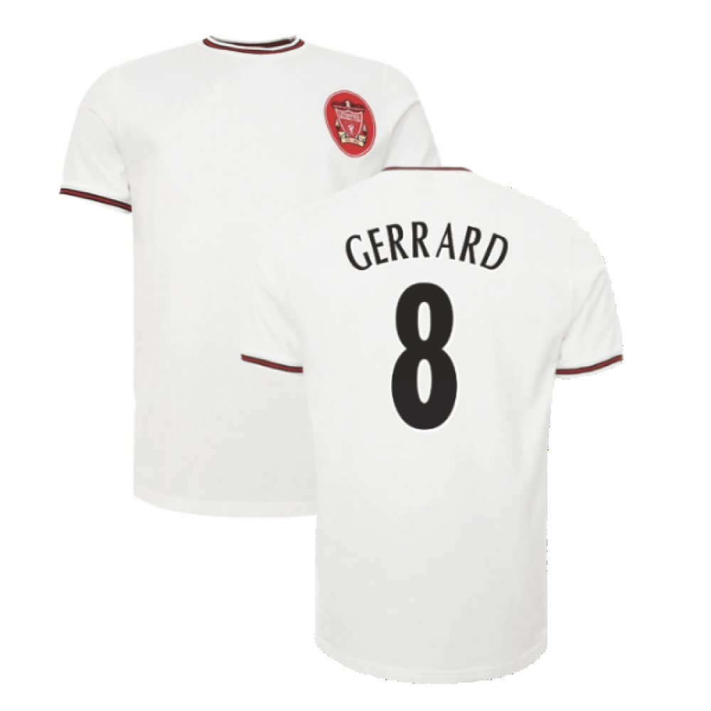 Liverpool Heritage 1997 Ecru Away Tee (GERRARD 8)_0
