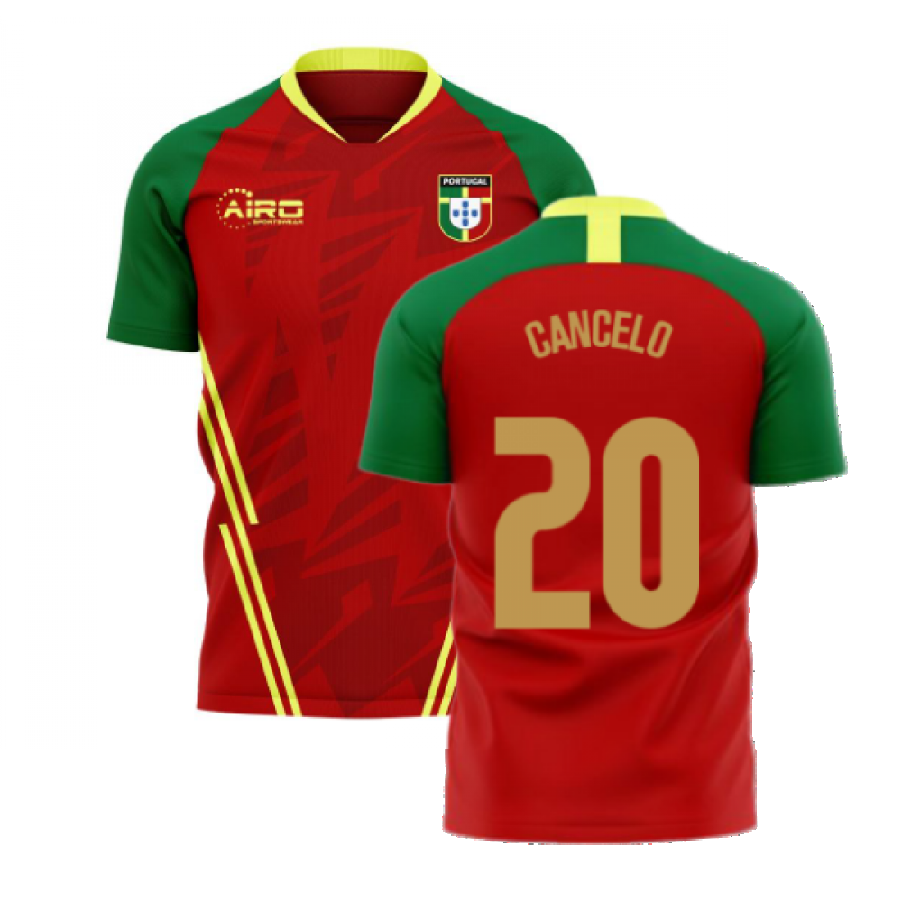 Portugal 2023-2024 Home Concept Football Kit (Airo) (Cancelo 20)_0