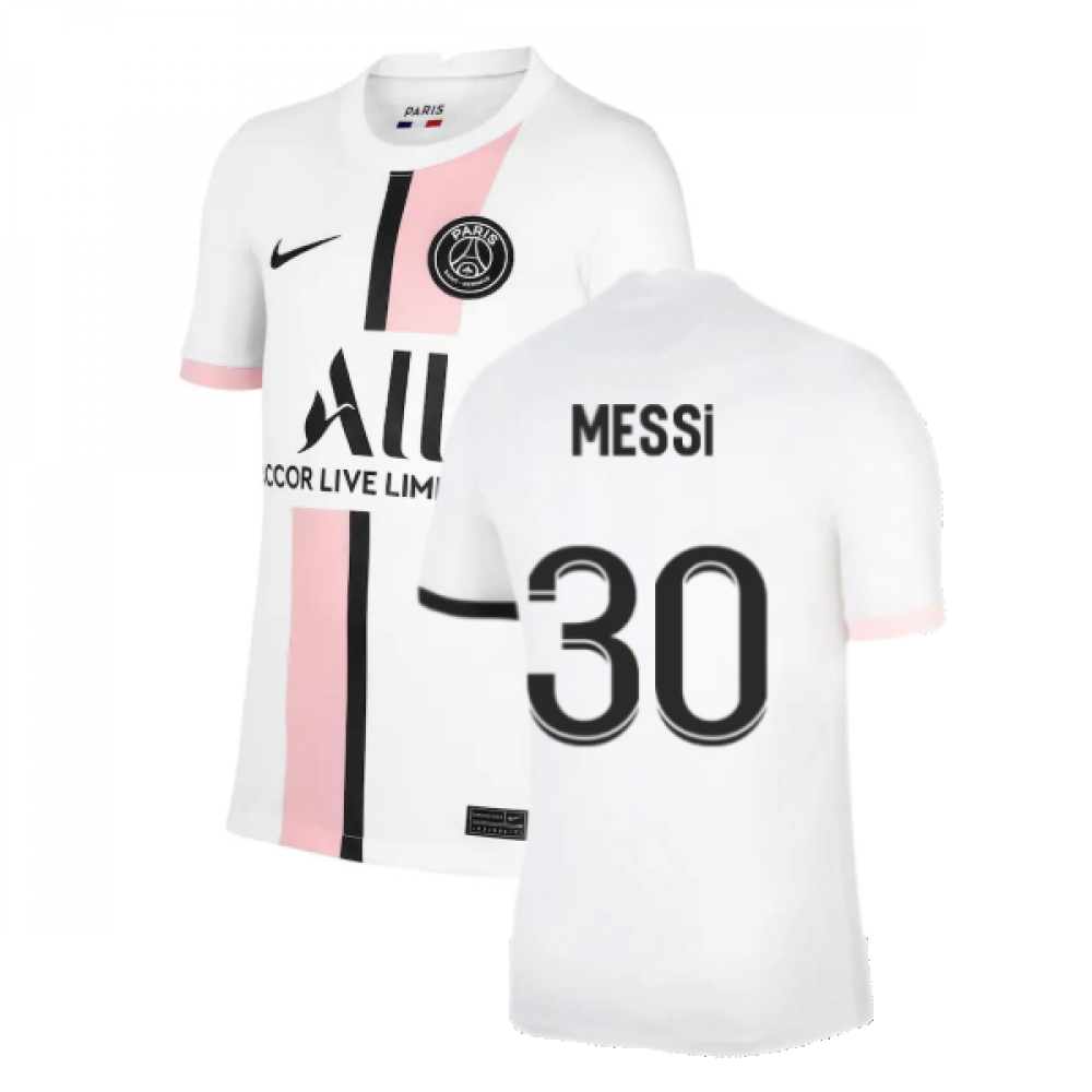PSG 2021-2022 Away Shirt (Kids) (MESSI 30)_0