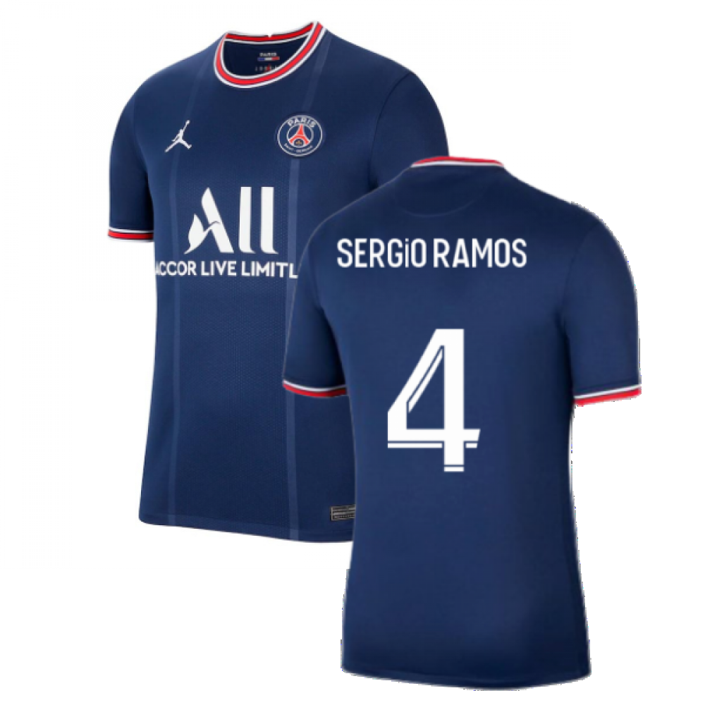 PSG 2021-2022 Home Shirt (SERGIO RAMOS 4)_0