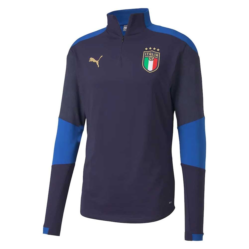 2020-2021 Italy Half Zip Training Top (Peacot)_0