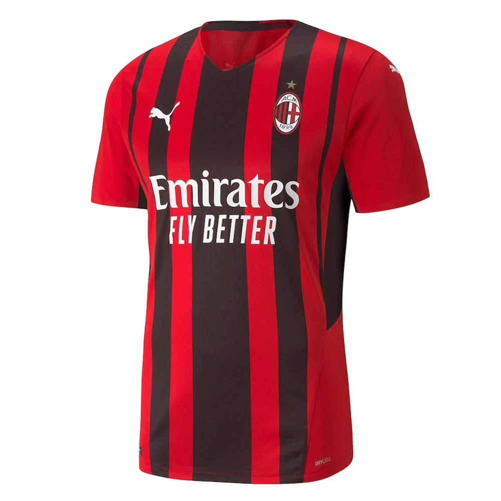 2021-2022 AC Milan Authentic Home Shirt_0