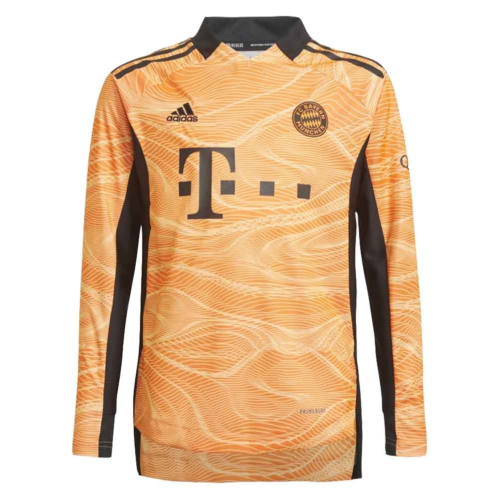 2021-2022 Bayern Munich Home Goalkeeper Shirt (Orange)_0