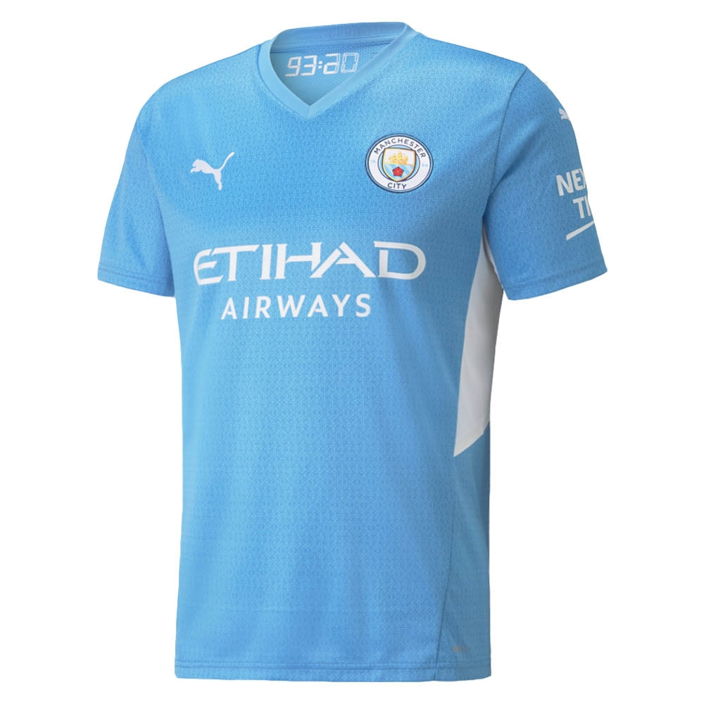 2021-2022 Man City Home Shirt_0