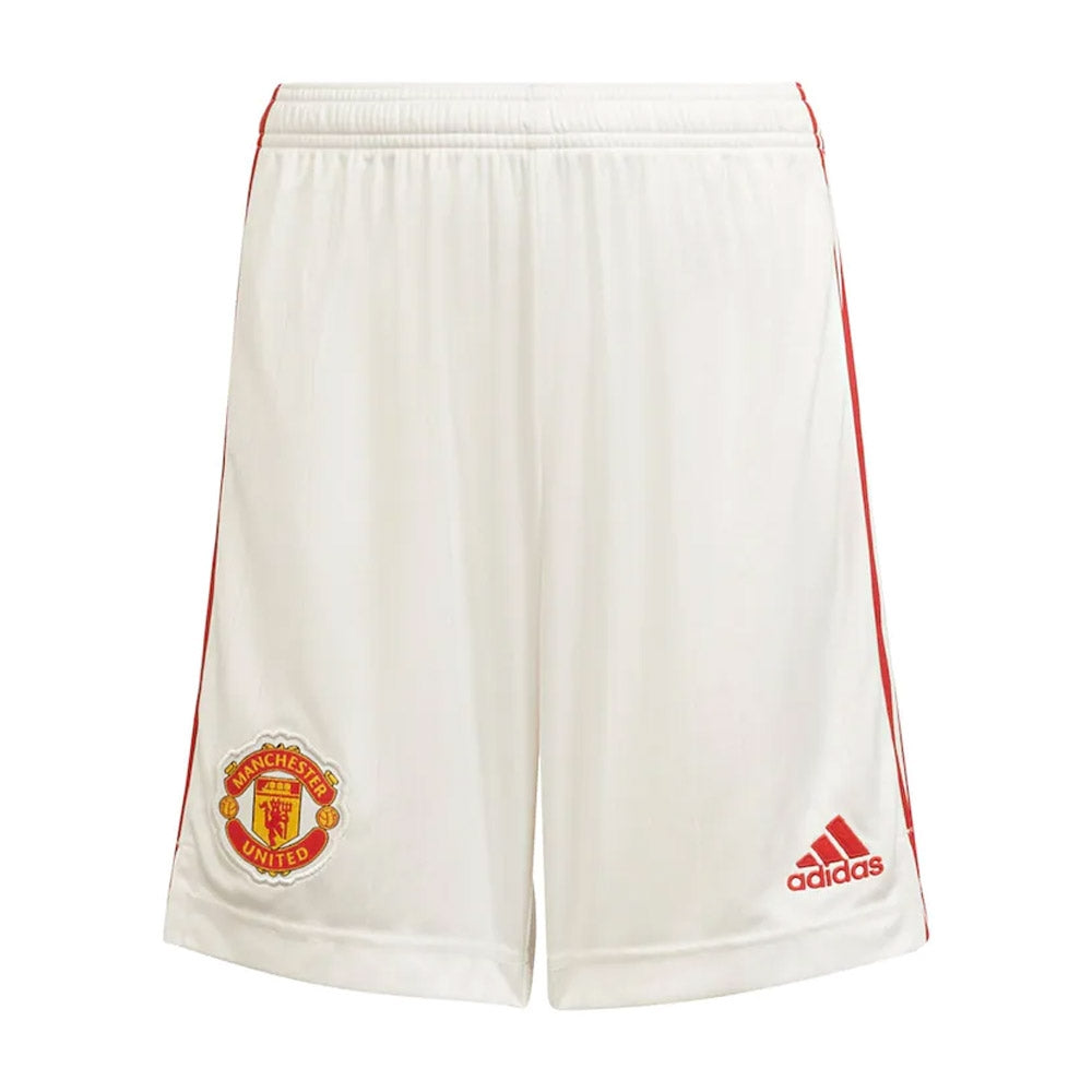 Man Utd 2021-2022 Home Shorts (White)_0